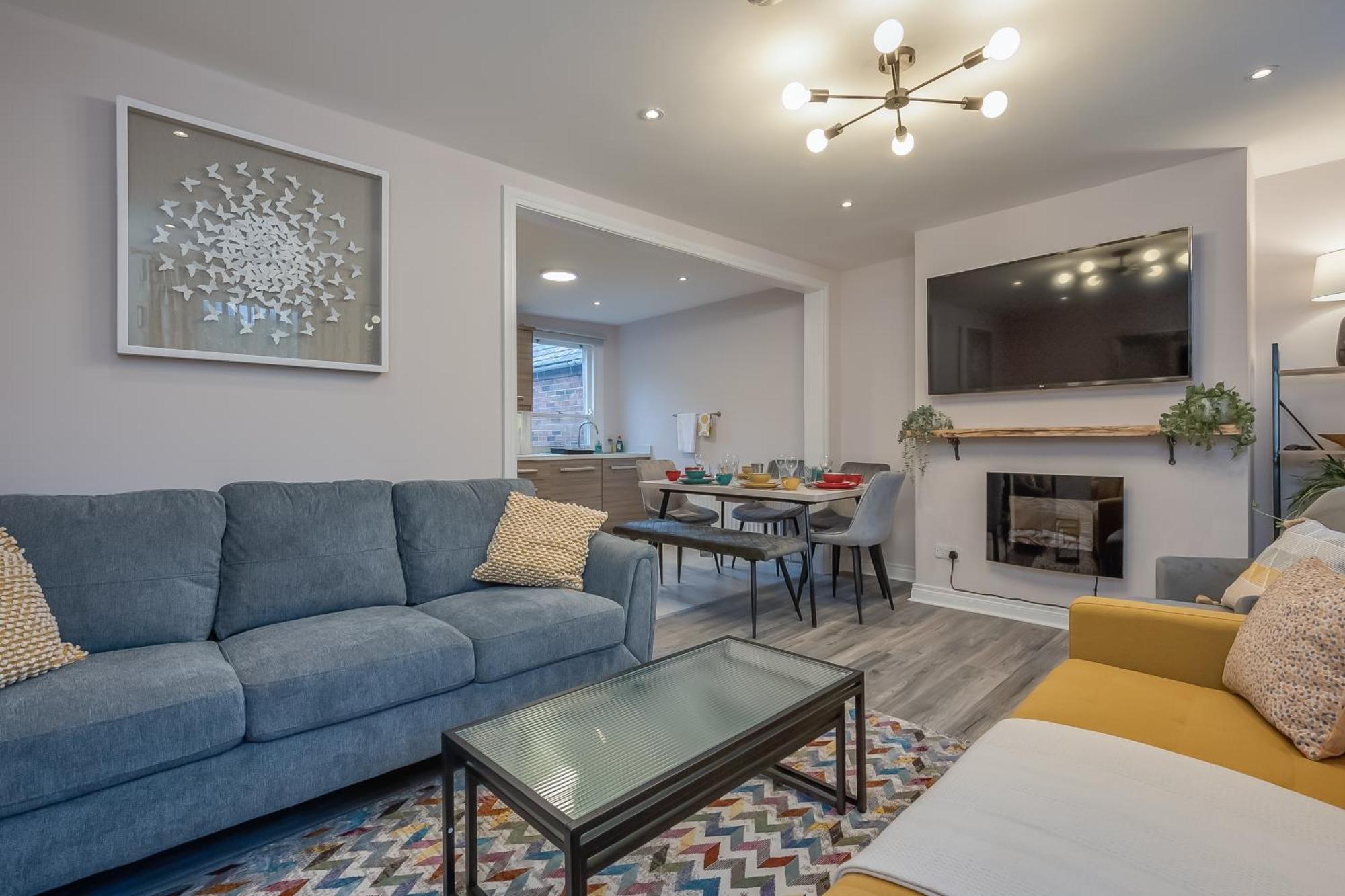 Staybynumbers - Belfast City Centre - 3 Bed, 3 Bathroom & Parking Exterior foto